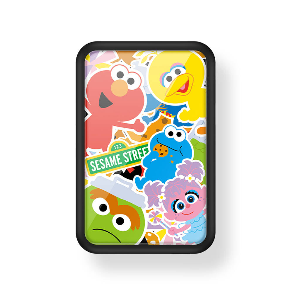 Casebang MP12 Battery Pack Sesame Street Serisi Kablosuz Taşınabilir Powerbank 6000mAh Casebang MP12 Battery Pack Sesame Street Serisi Kablosuz Taşınabilir Powerbank 6000mAh